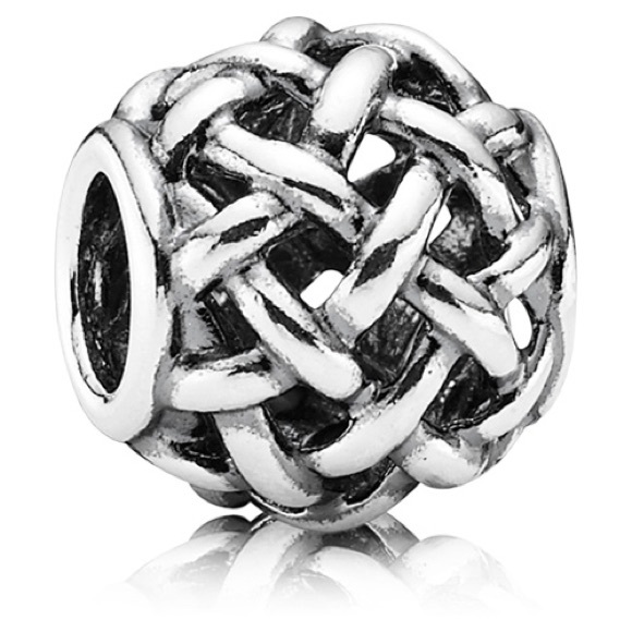Pandora Jewelry - PANDORA Forever Entwined
Sterling Silver Forever Entwined Openworks Bead -790973